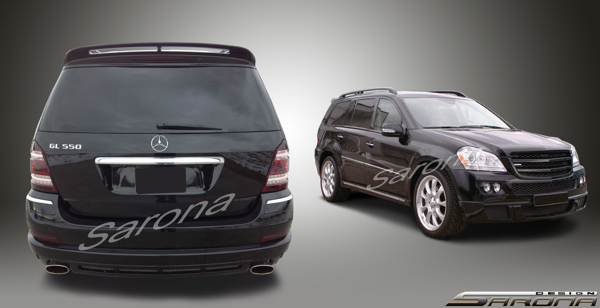 Custom Mercedes GL  SUV/SAV/Crossover Body Kit (2006 - 2012) - $5800.00 (Part #MB-188-KT)